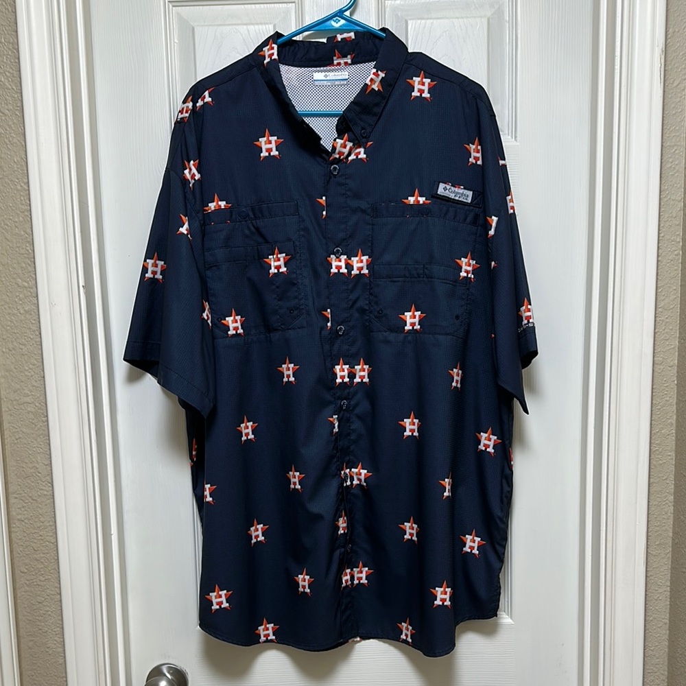 Columbia Houston Astros PFG Shirt